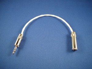 全新手工OFC鍍銀高阻線適用耳道式耳機 音效卡 MP3等
